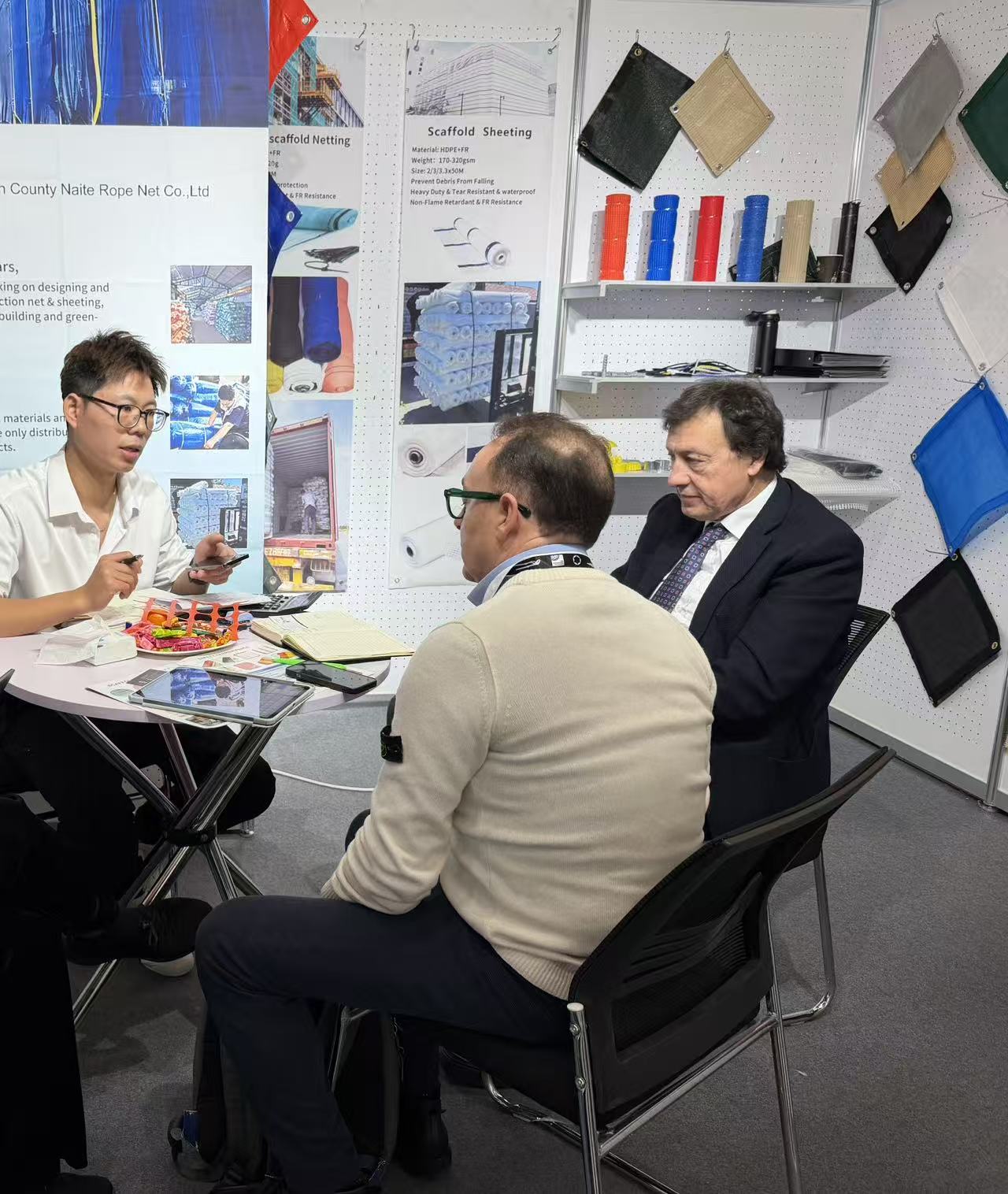 International trade fair product showcase